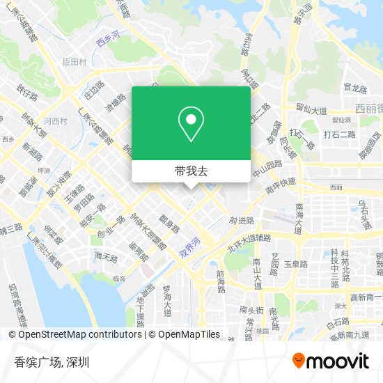 香缤广场地图
