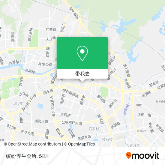 缤纷养生会所地图