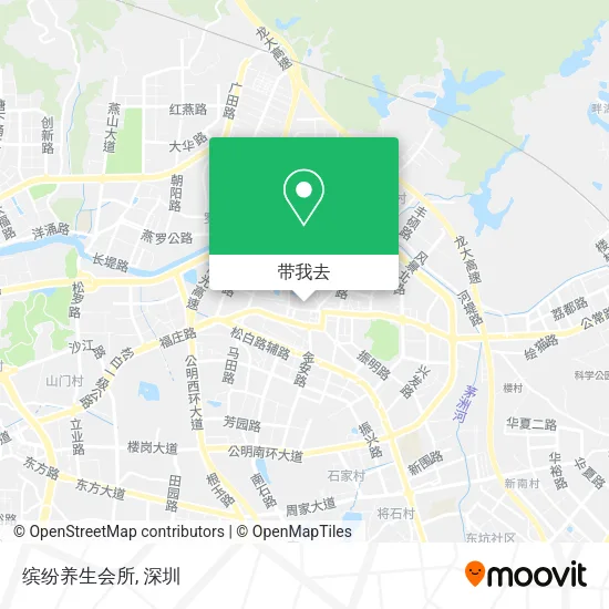 缤纷养生会所地图