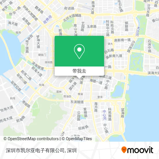 深圳市凯尔亚电子有限公司地图