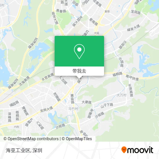 海亚工业区地图