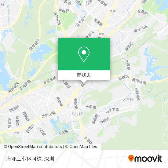 海亚工业区-4栋地图
