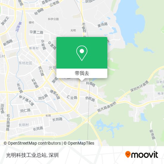 光明科技工业总站地图