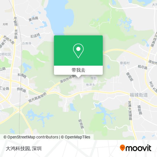大鸿科技园地图