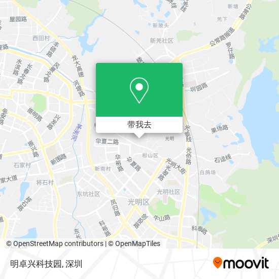 明卓兴科技园地图