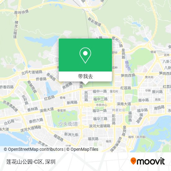 莲花山公园-C区地图