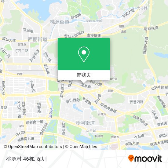 桃源村-46栋地图