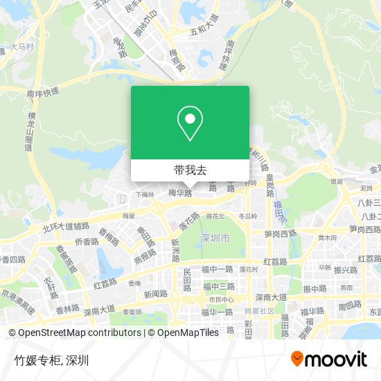 竹媛专柜地图