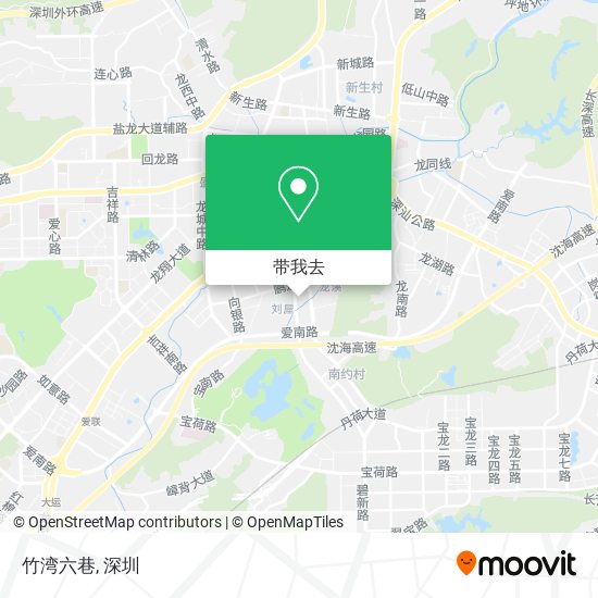 竹湾六巷地图
