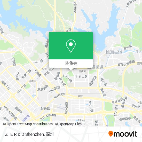 ZTE R & D Shenzhen地图