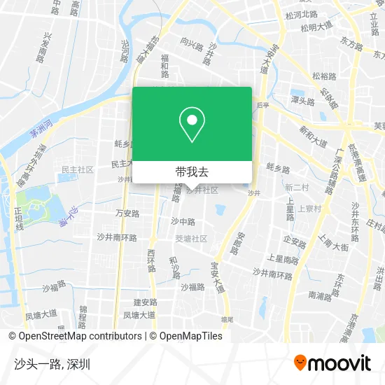 沙头一路地图