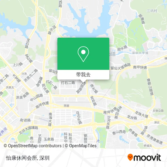 怡康休闲会所地图