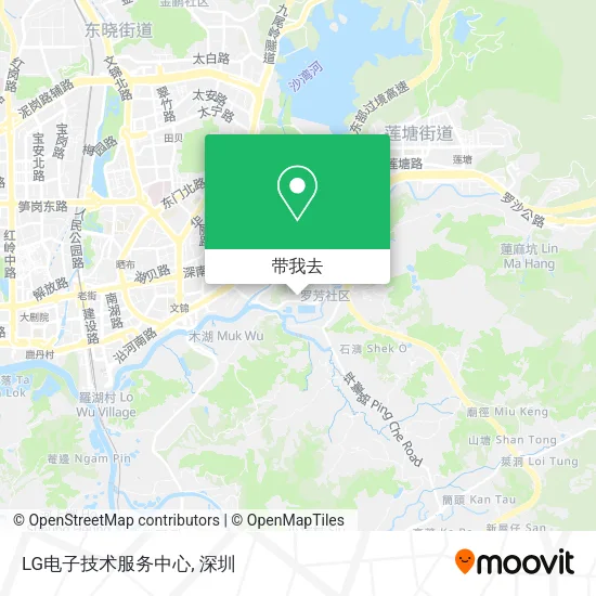 LG电子技术服务中心地图