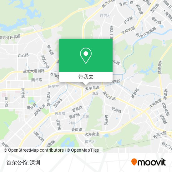 首尔公馆地图