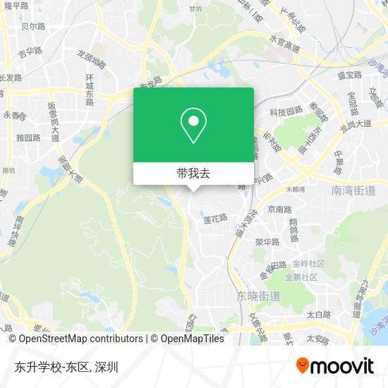 东升学校-东区地图