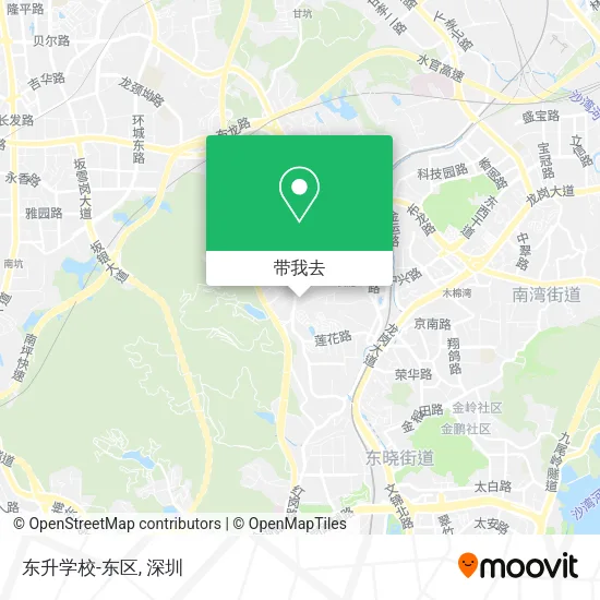 东升学校-东区地图