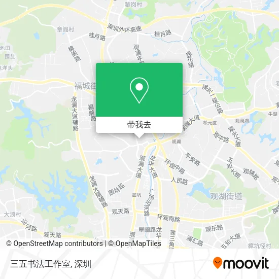 三五书法工作室地图