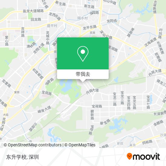 东升学校地图