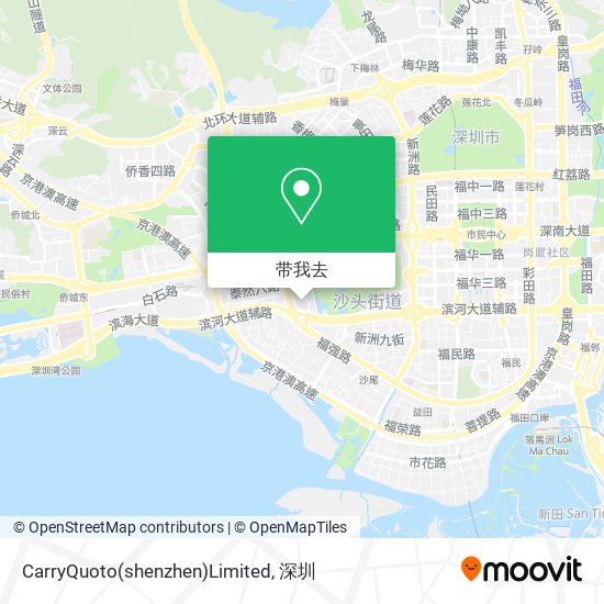 CarryQuoto(shenzhen)Limited地图