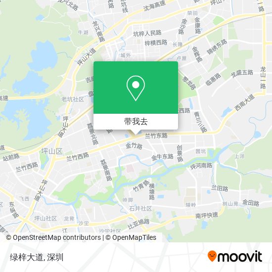 绿梓大道地图