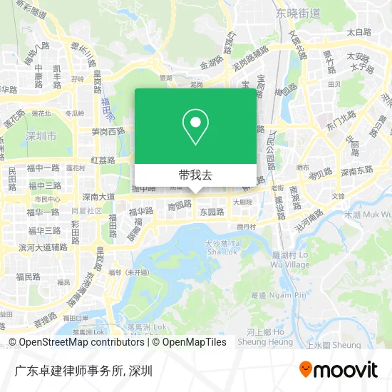 广东卓建律师事务所地图