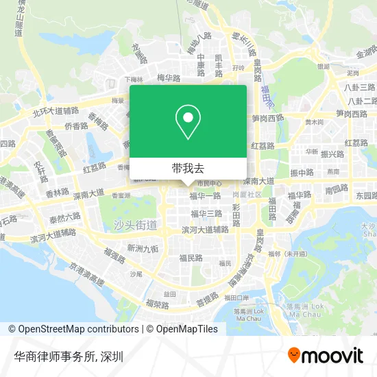 华商律师事务所地图