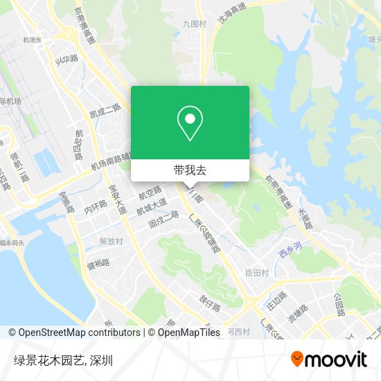 绿景花木园艺地图