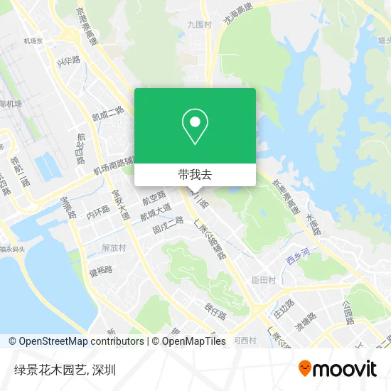 绿景花木园艺地图