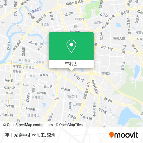 宇丰精密中走丝加工地图