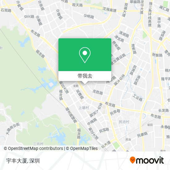 宇丰大厦地图