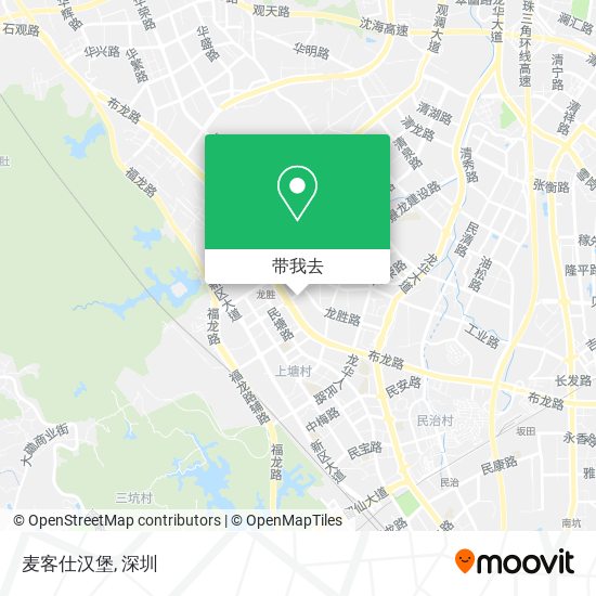 麦客仕汉堡地图
