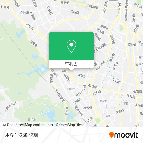 麦客仕汉堡地图