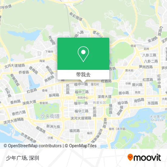 少年广场地图
