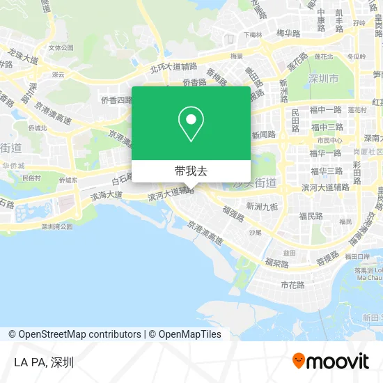 LA PA地图