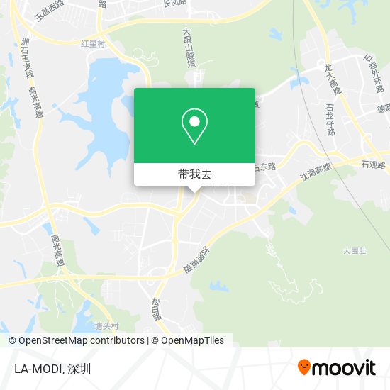 LA-MODI地图