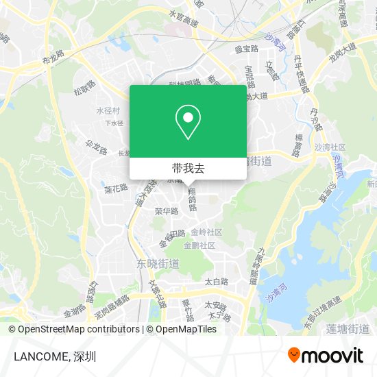 LANCOME地图