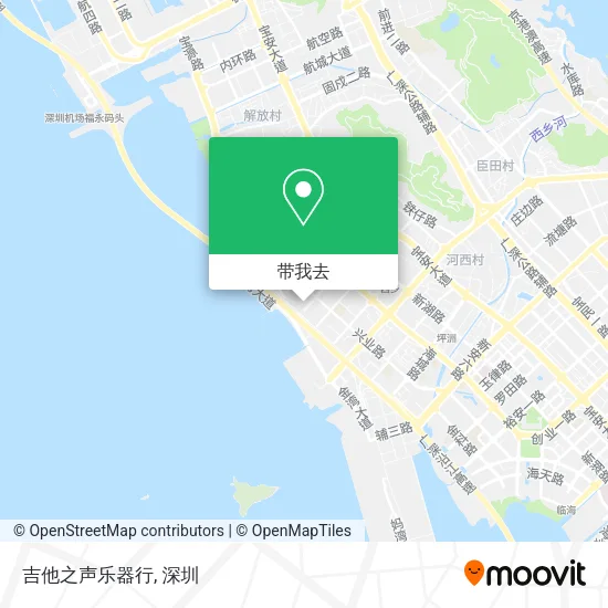 吉他之声乐器行地图