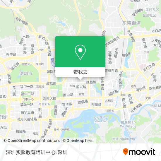 深圳实验教育培训中心地图