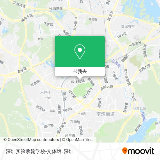 深圳实验承翰学校-文体馆地图