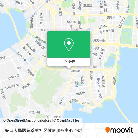 蛇口人民医院荔林社区健康服务中心地图