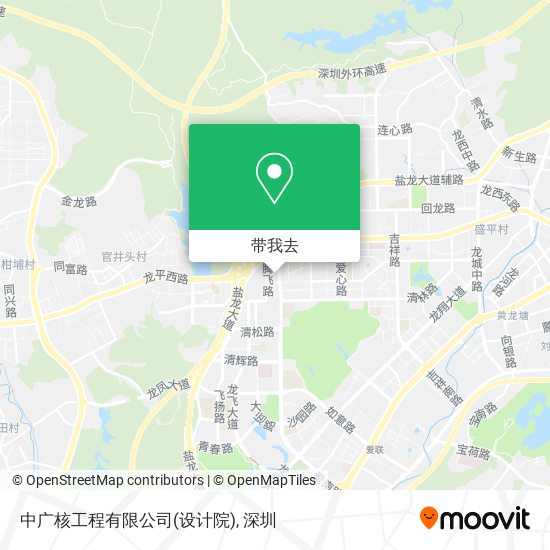 中广核工程有限公司(设计院)地图