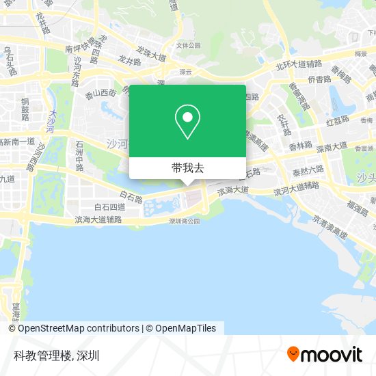 科教管理楼地图