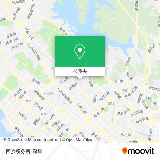 西乡税务所地图