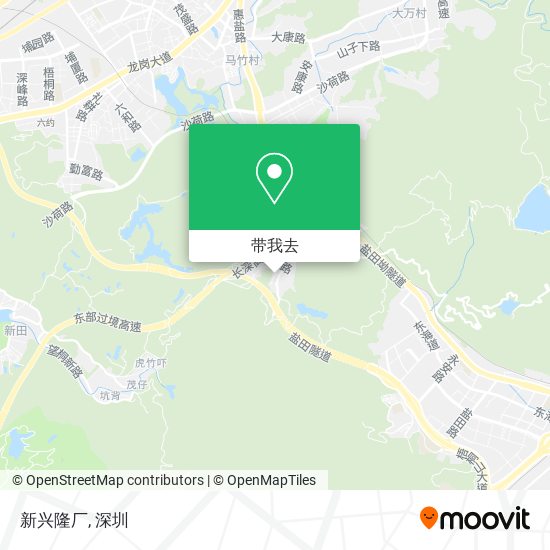 新兴隆厂地图