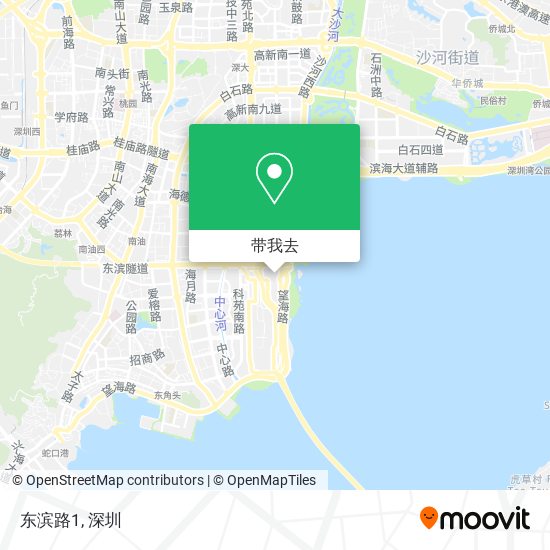 东滨路1地图