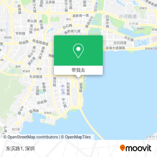 东滨路1地图