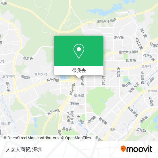 人众人商贸地图