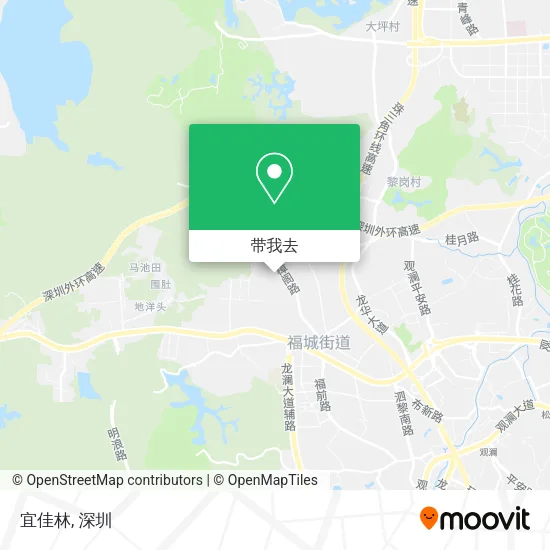 宜佳林地图