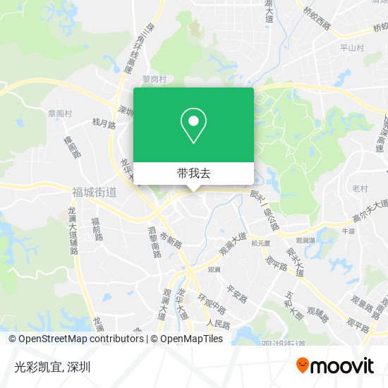光彩凯宜地图