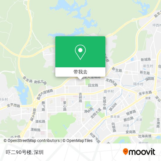 吓二90号楼地图